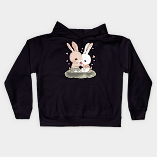 I Love You Rabbit Kids Hoodie